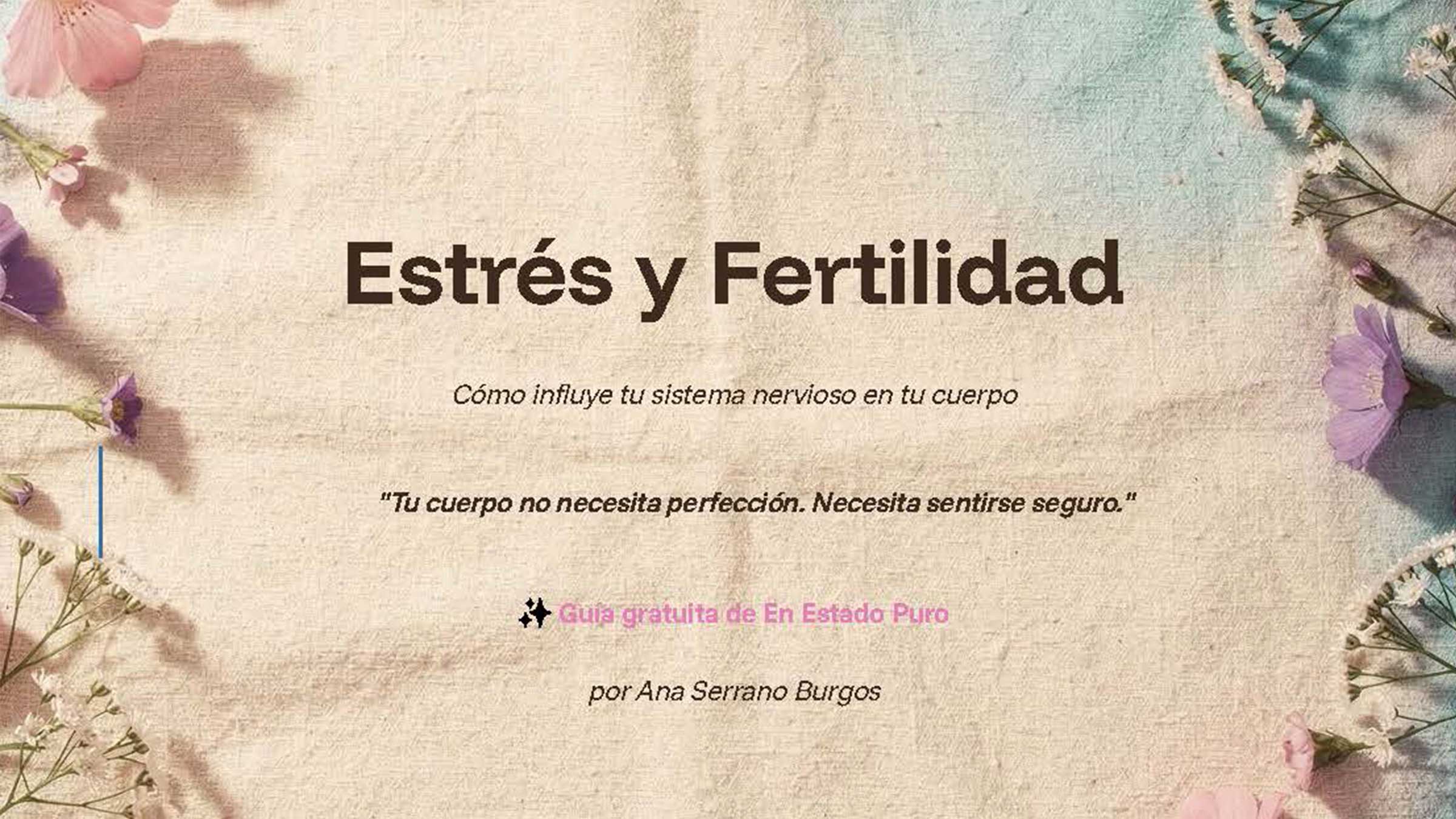 estres y fertilidad